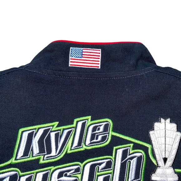 NASCAR 2015 Kyle Busch Champion M&M Racing jacket Large - Picture 8 of 12